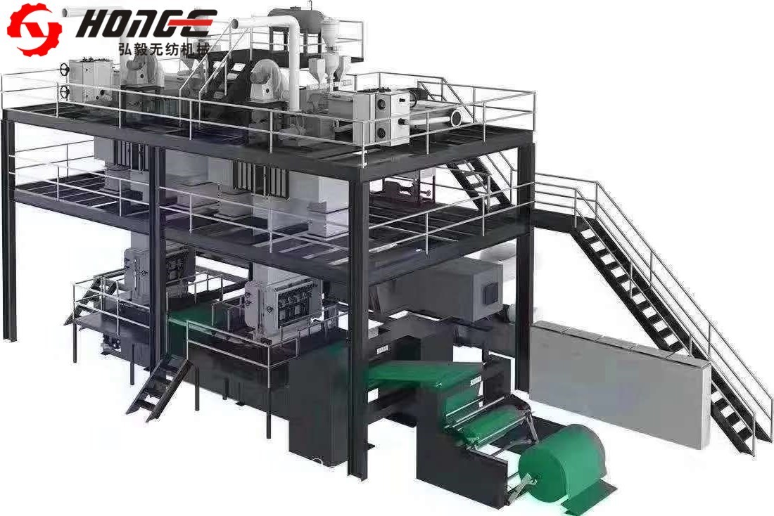 PP Chips 1600mm Torba transportowa Maszyna do produkcji włókniny