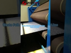 Co to jest linia produkcyjna z odpadami filcowanymi?