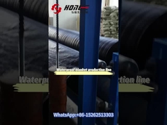 Jaki jest proces pracy linii produkcyjnej pokryć z geosyntetycznej gliny?