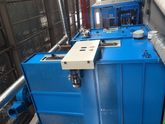 Niebieski Wibracyjne Podajnik Hopper Siemens Beide Motor Wibracyjne Urządzenia do Badań Przesiewających