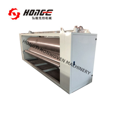 CE Dwa rolki niewprowadzone Kalender Hot Roller Machine dla cieplnej wiązania Watówka Linia produkcyjna