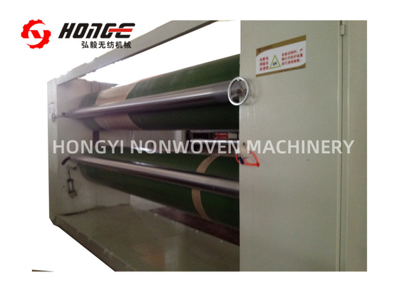 CE Dwa rolki niewprowadzone Kalender Hot Roller Machine dla cieplnej wiązania Watówka Linia produkcyjna
