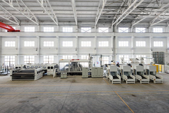 Linia produkcyjna tkanin nienasyconych z igły w PP Geotextile