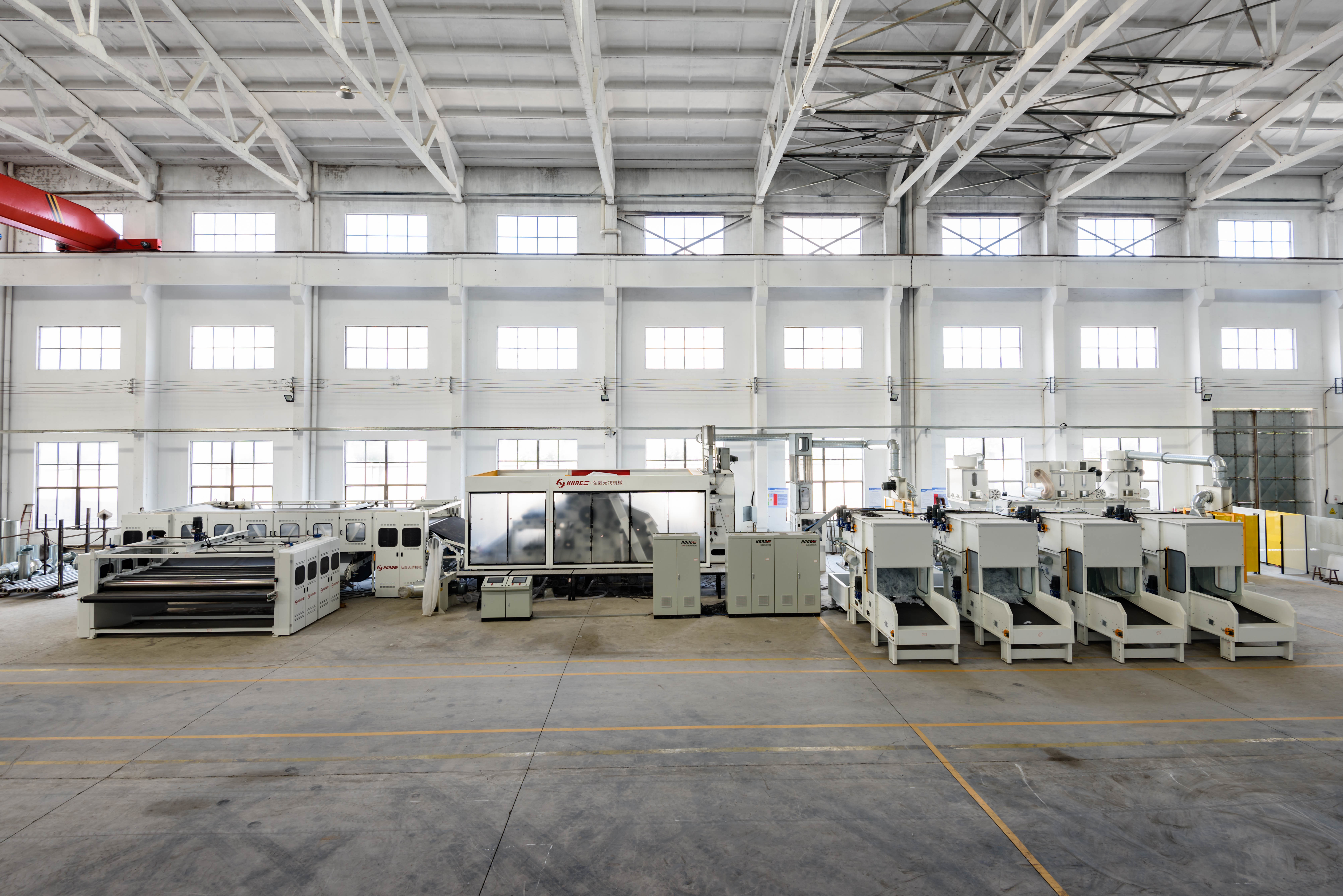 Linia produkcyjna tkanin nienasyconych z igły w PP Geotextile