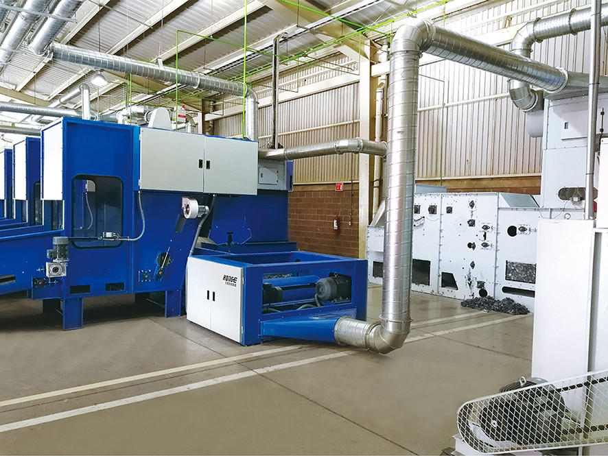 PP Geotextile Production Line Sewing Needle Punching Nonwoven Machine pełna automatyczna