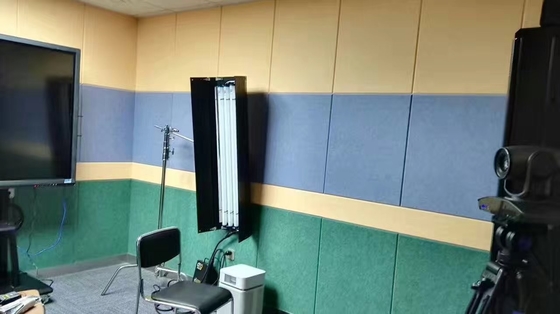 40% paneli ściennych z włókna poliestrowego o niskim stopniu zetknięcia się z włókna Fireproof Acoustic Sound Panels